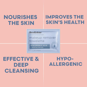 Pink Sky wipes tucked into a travel pouch illustrating on-the-go convenience benefit