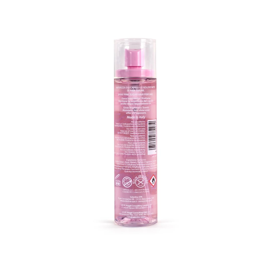 Pink Sugar nozzle close-up highlighting easy application and even misting