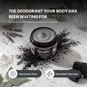 PiperWai open jar texture highlighting creamy charcoal paste and easy application