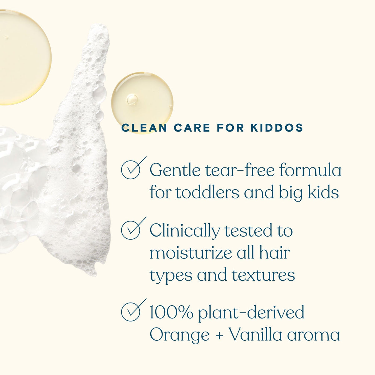 Pipette bottle label close-up highlighting ingredients and gentle formula for informed choices