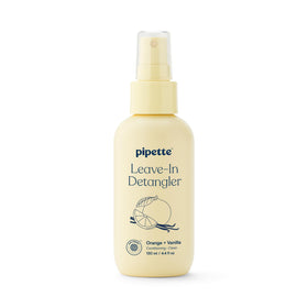 Pipette front packaging showing detangler bottle and scent for quick identification and appeal