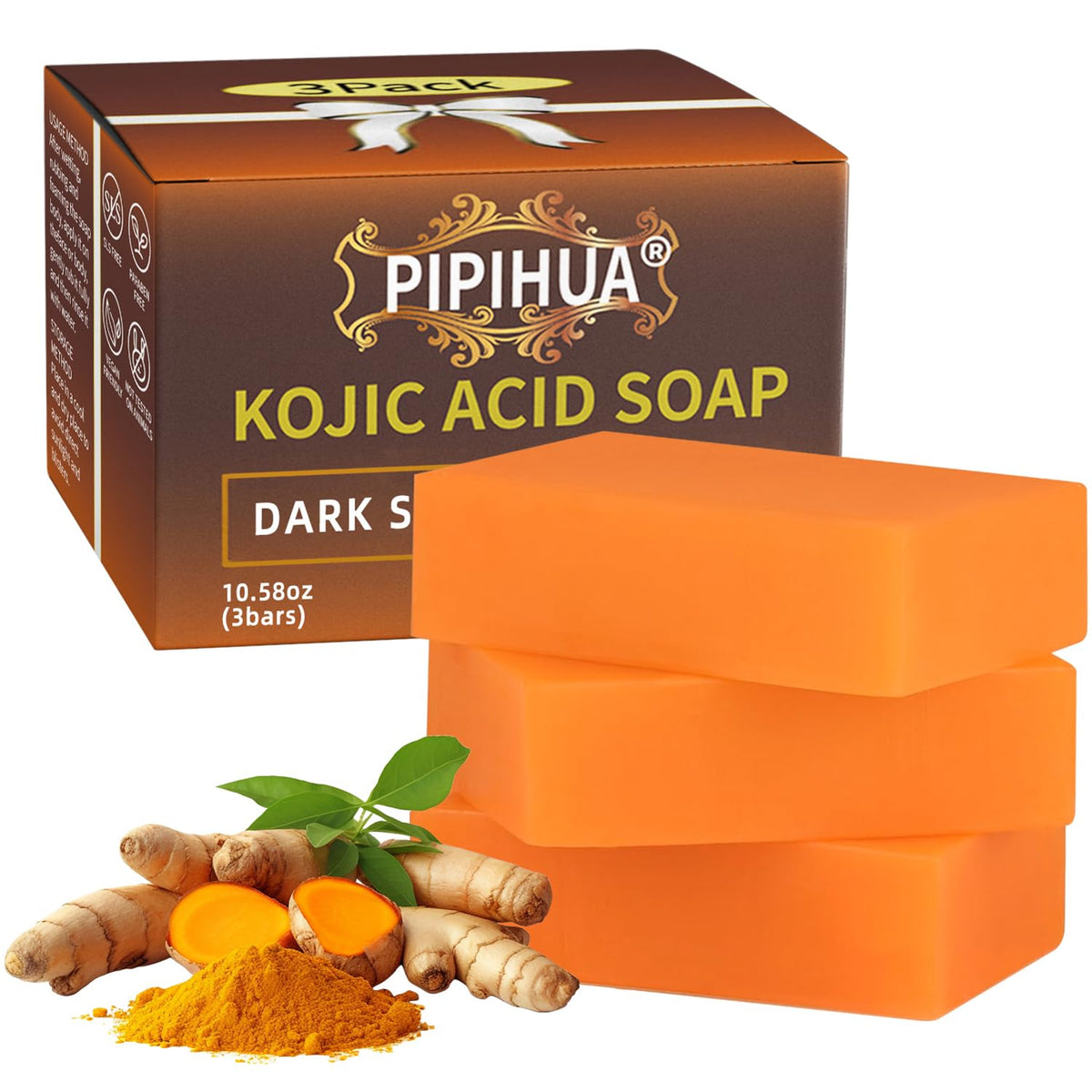 PIPIHUA front packaging showing full product benefits and branding for clarity