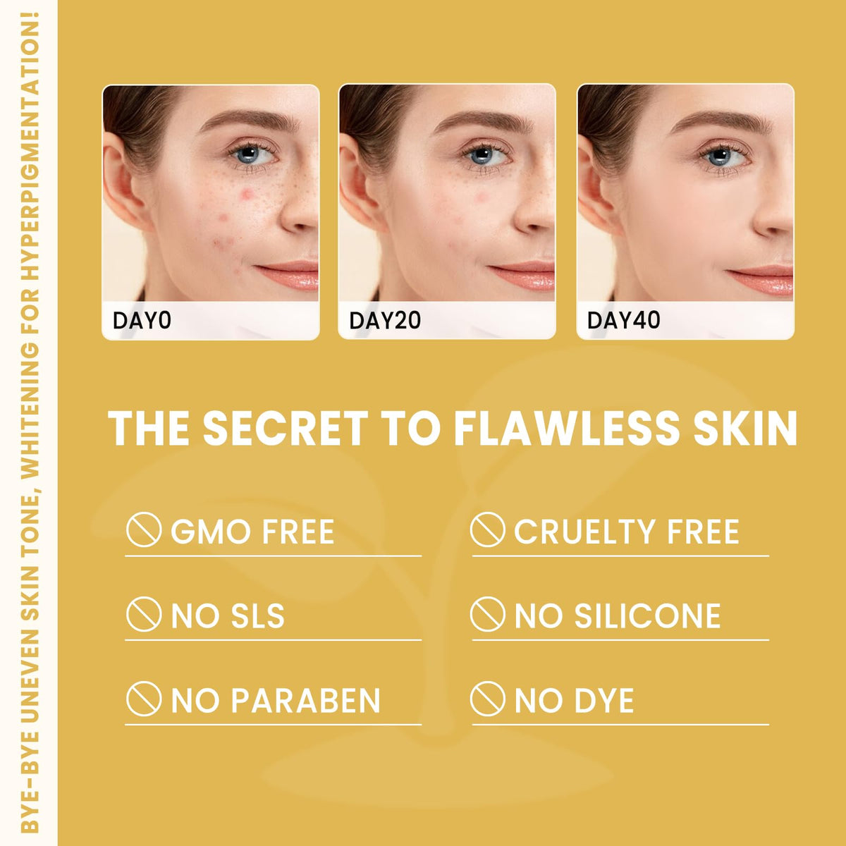 PIPIHUA lemon slice emphasis on vitamin-C rich extract for clearer-looking skin