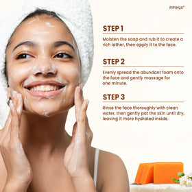 PIPIHUA application underarm showing targeted use and improved area clarity