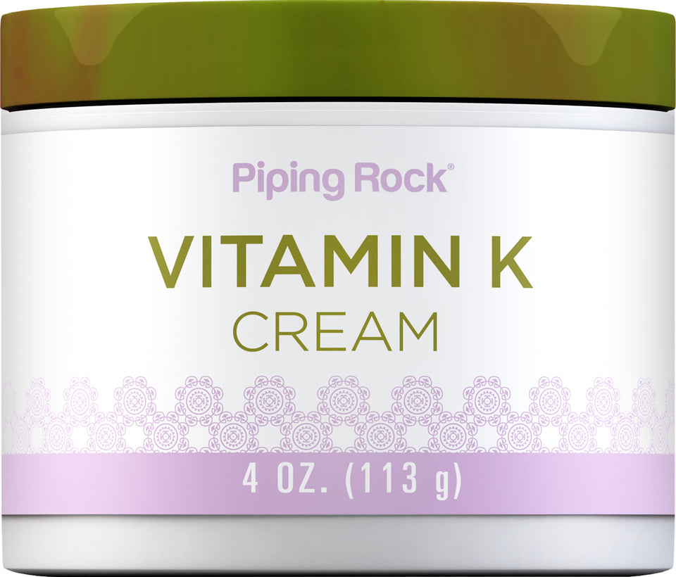 Piping Rock jar front view showing label and 4 oz size for clear identification