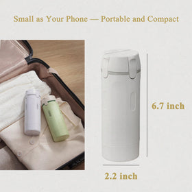 PIQOLA size comparison in hand showing pocketable space-saving benefit