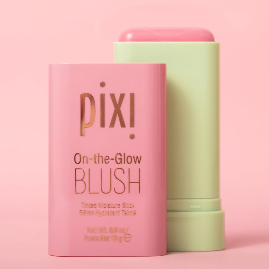 Pixi closed twist-up stick side view showing travel-friendly design