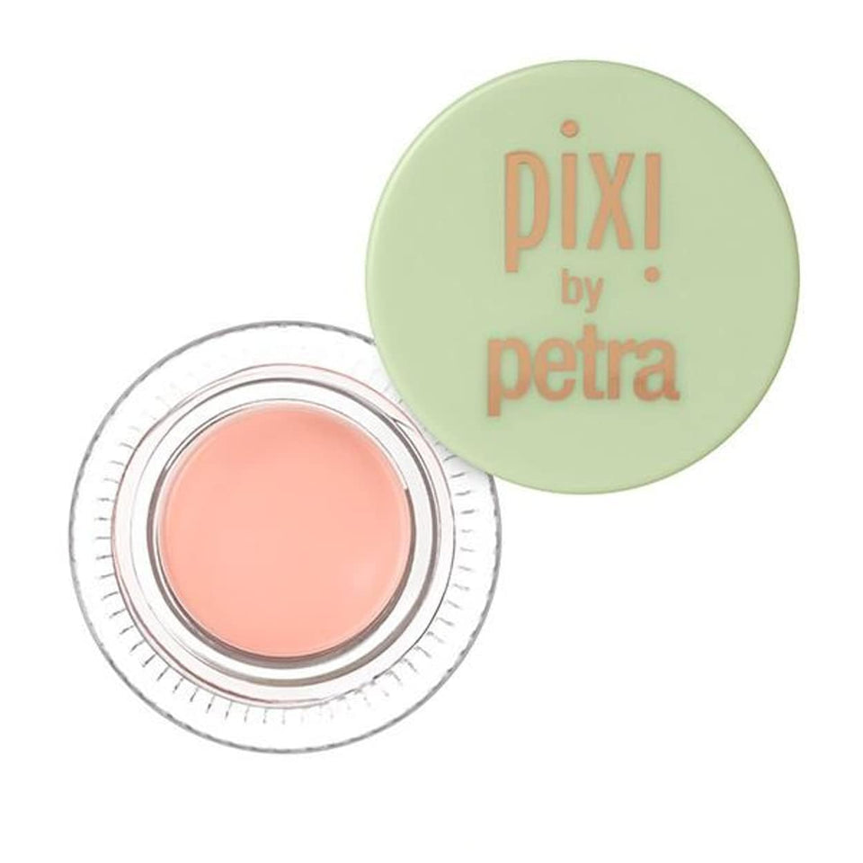 Pixi front packaging showing compact brightening peach tube benefit quick correction