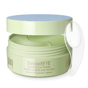 Pixi front packaging showing DetoxifEYE patches and product name for easy recognition