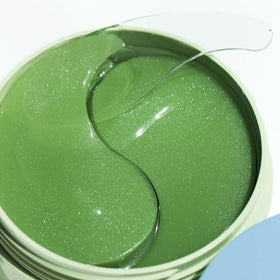 Close-up of a single Pixi patch showing hydrogel texture and instant cooling benefit