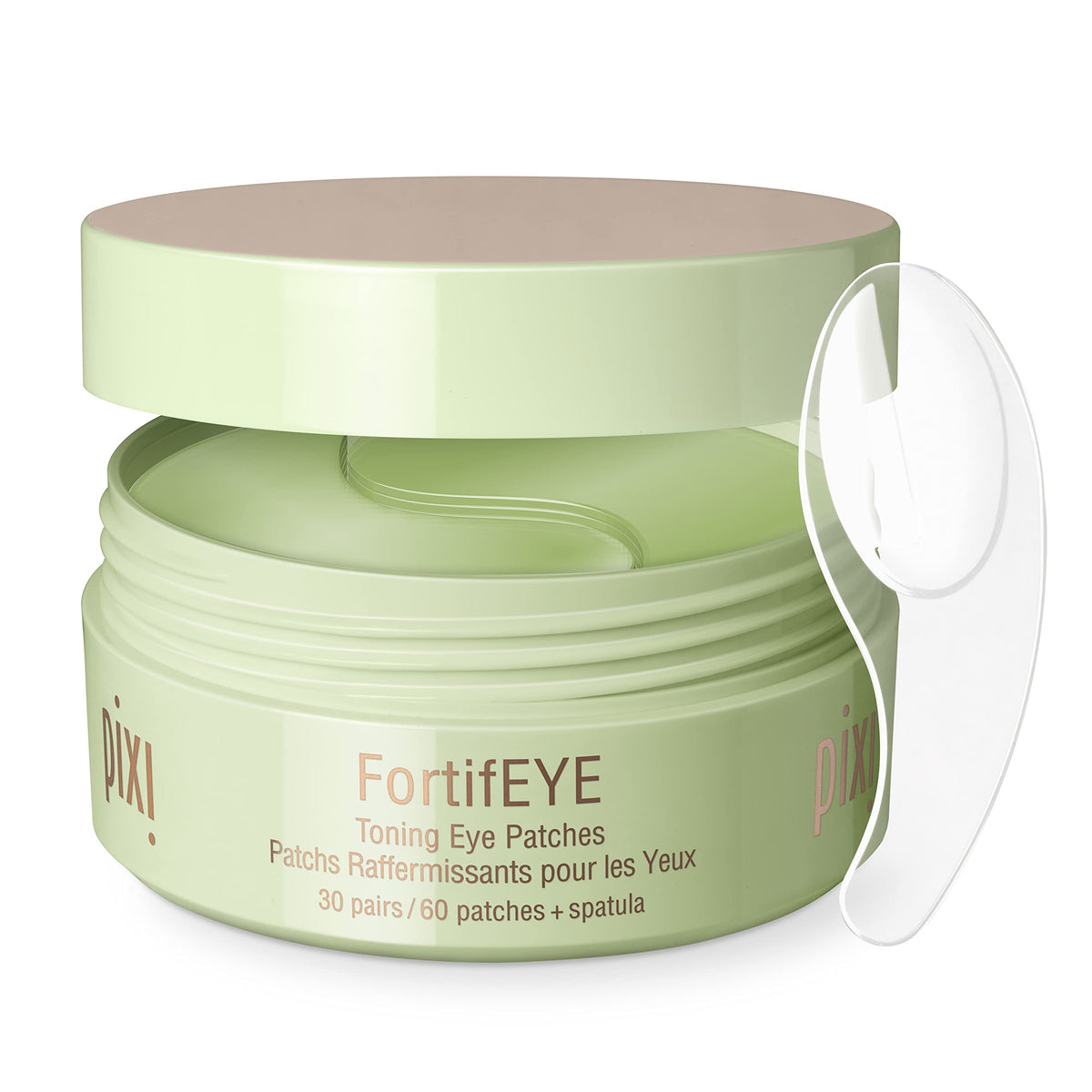 Pixi FortifEYE front pouch showing packaging and product benefits