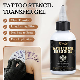 Pjordo gel texture close-up demonstrating smooth consistency for precise transfers