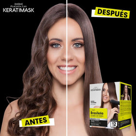 PLACENTA LIFE KERATIMASK creamy treatment texture close-up showing smooth formula