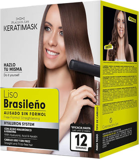 PLACENTA LIFE KERATIMASK front packaging showing kit and benefits