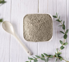 Plant Guru fine powder texture closeup highlighting smooth absorbent quality
