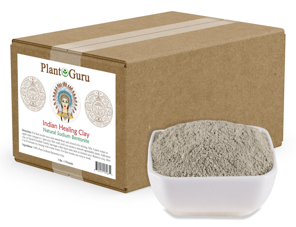 Plant Guru front bag showing 5 lb packaging and product details benefiting storage