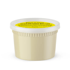 Plant Guru jar front view showing pure shea butter for rich moisturization