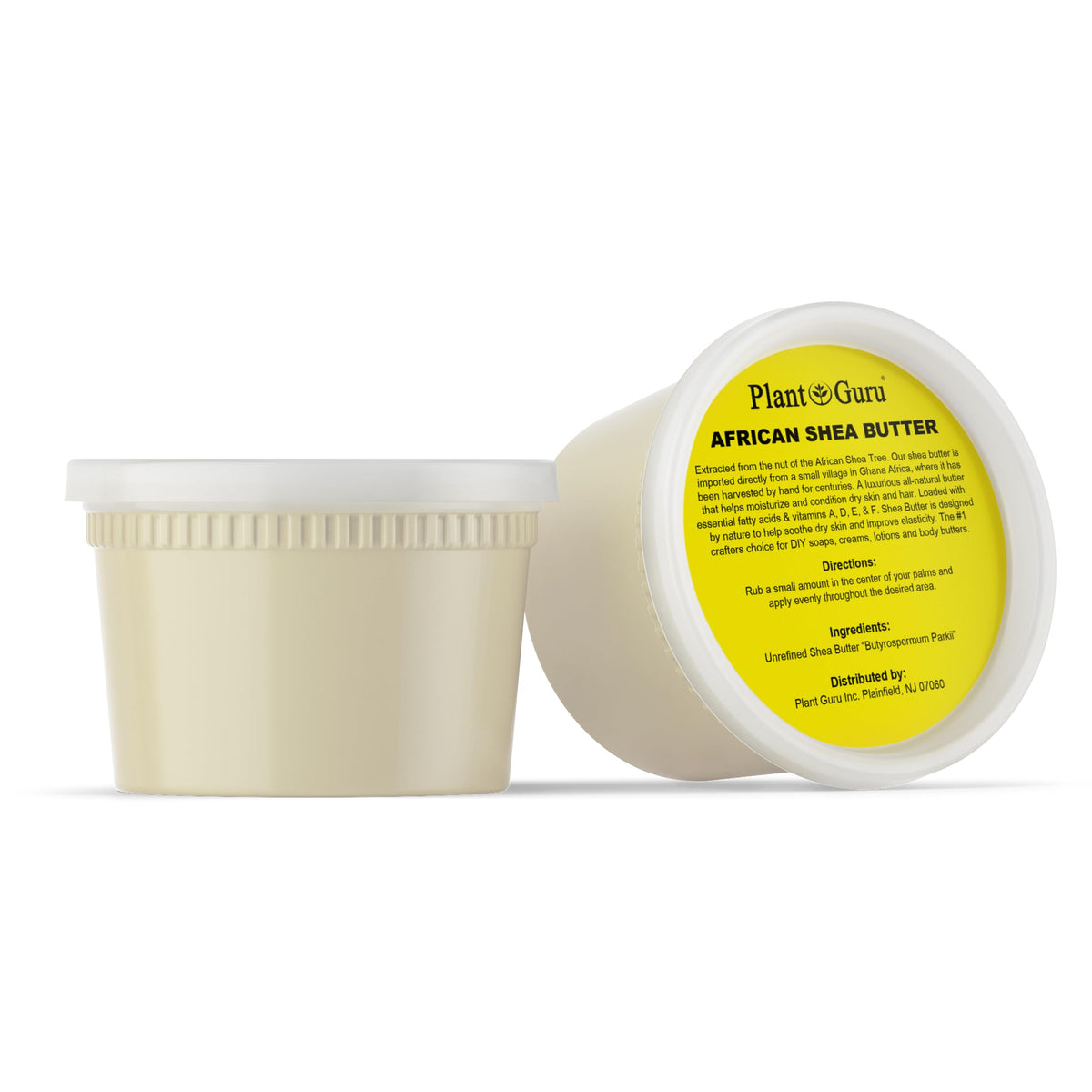 Plant Guru creamy shea butter texture close-up to show spreadable richness
