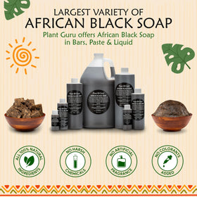 Plant Guru soap held in hand to show 8 oz size and travel-friendly scale
