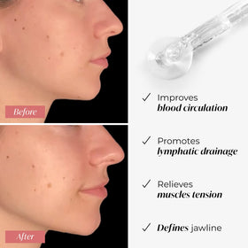 PLANTIFIQUE rose quartz close texture highlighting smooth cooling surface benefit