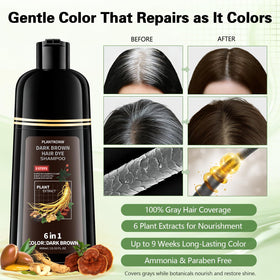 Plantkonw application on wet hair in shower for quick use benefit
