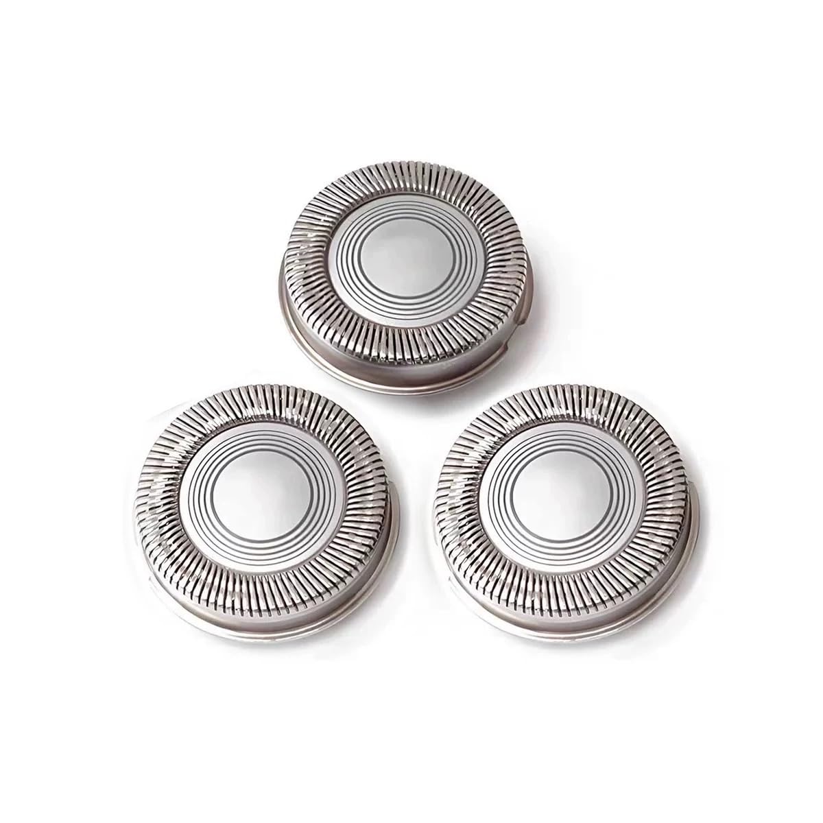 PlayFish SH30 front packaging showing three replacement heads and brand benefit of easy swap