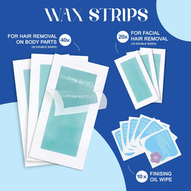 PLAYQUEEN close-up of wax strip texture demonstrating strong grip for effective removal