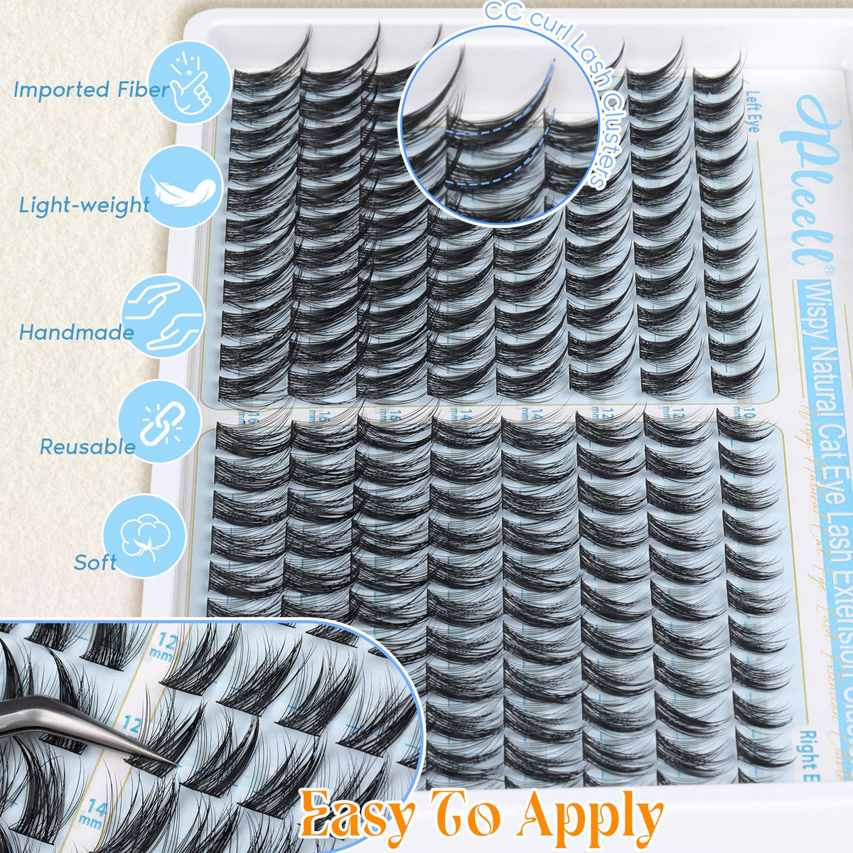 Pleell reuse and storage tray displaying organization and shape protection