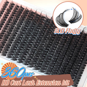 Pleell tray with 18 rows of clusters 8–18mm for customized length