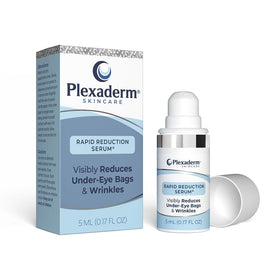 Plexaderm front packaging with pump showing easy dispensing and compact design