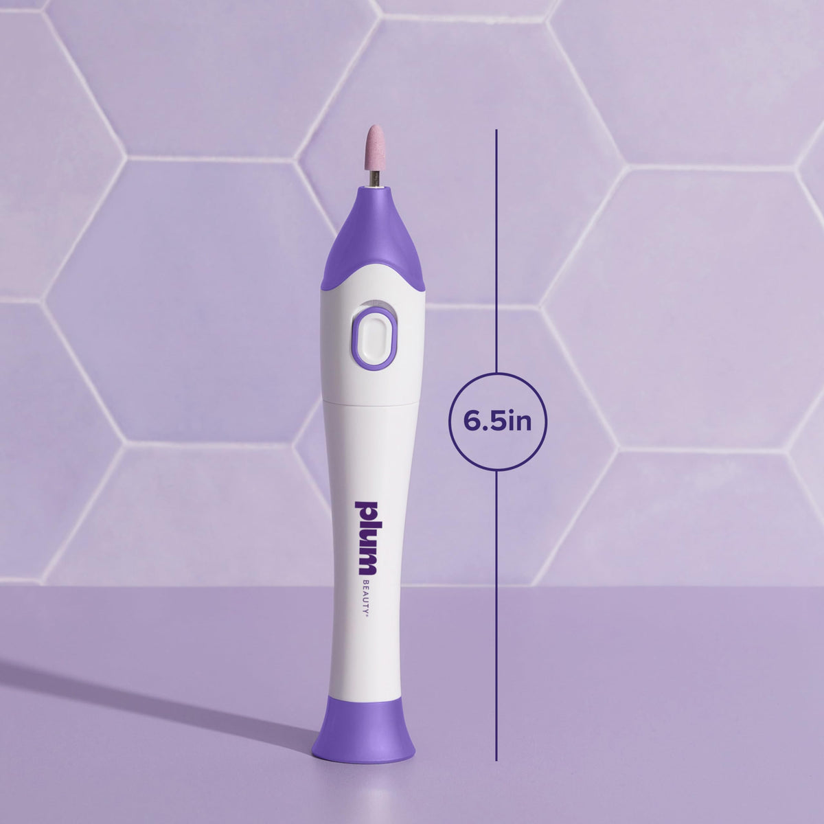 Plum Beauty device held in hand demonstrating easy control and cordless use