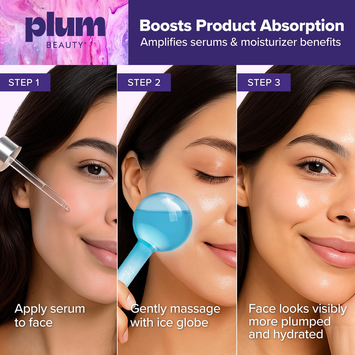 Plum Beauty label and marking detail demonstrating product quality and professional-grade build