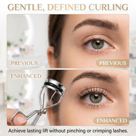 PNXPTAA hand snapping pad into curler showing quick installation benefit
