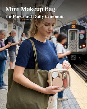 Pocmimut with organized contents demonstrating easy visibility and grab-and-go