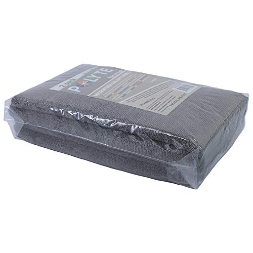 POLYTE towels on salon chair highlighting professional use and fast-drying benefit