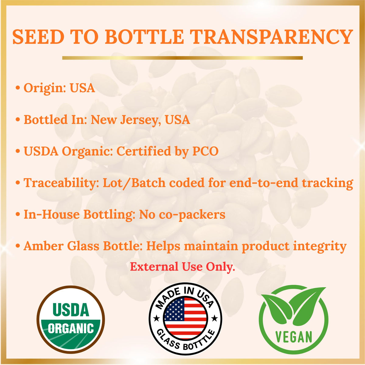 Pomberries label detail showing USDA organic certification and ingredient clarity