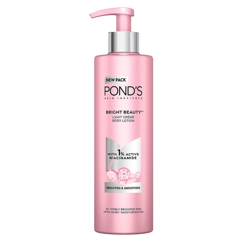 POND'S bottle front view shows brand and hydration benefit