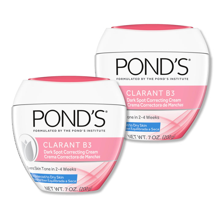 POND'S Clarant B3 front jar showing packaging and smooth finish benefit