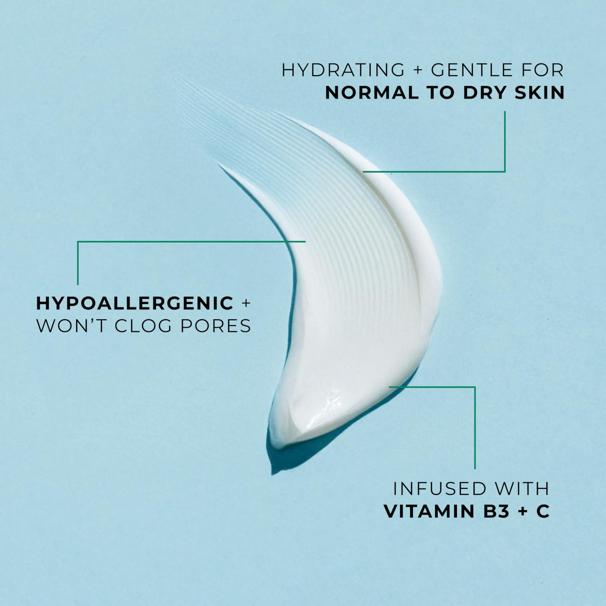 POND'S Clarant B3 ingredient label showing vitamins B3 and C benefit