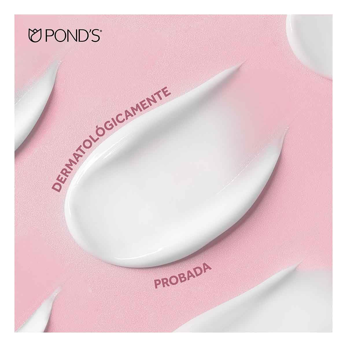 POND'S jar next to smartphone for 7 oz size comparison convenience