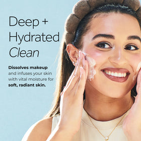 POND'S cold cream applied on hand demonstrating easy makeup dissolving