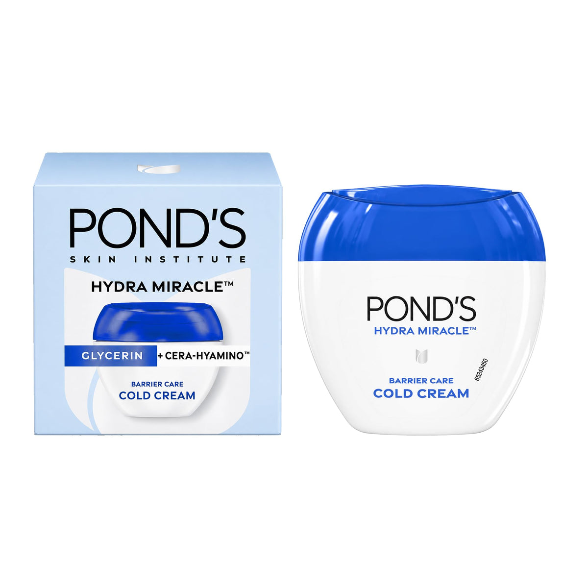 POND'S front jar 100ml showing branding and compact size for travel