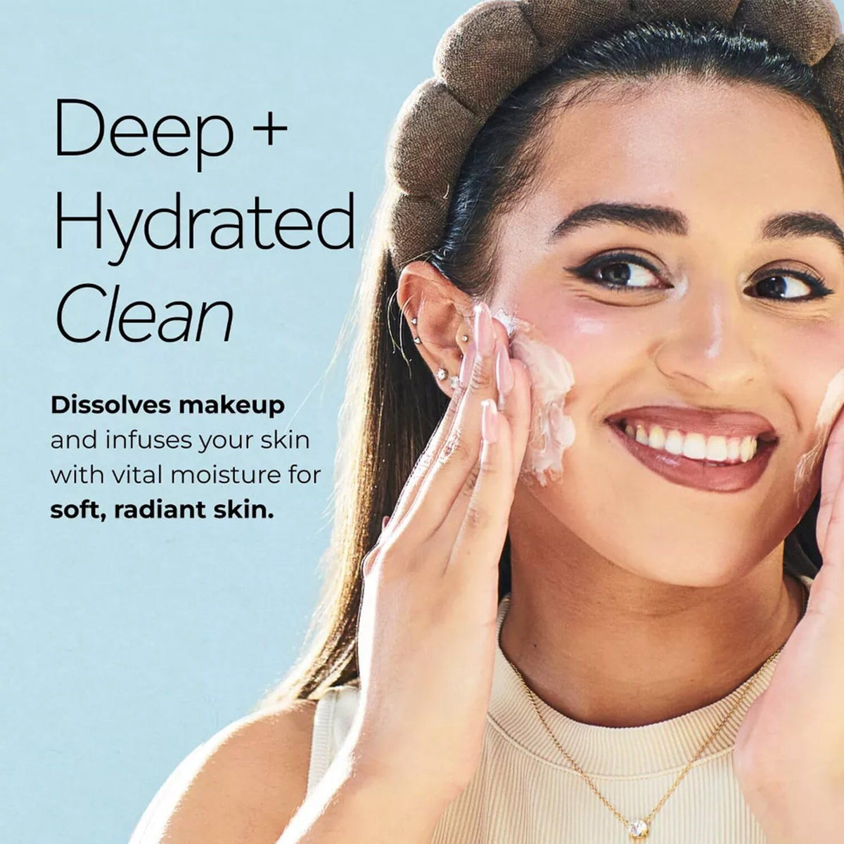 POND'S cold cream label closeup, clear product information and trusted brand benefit