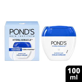 POND'S creamy texture close-up illustrating rich hydration and smooth feel
