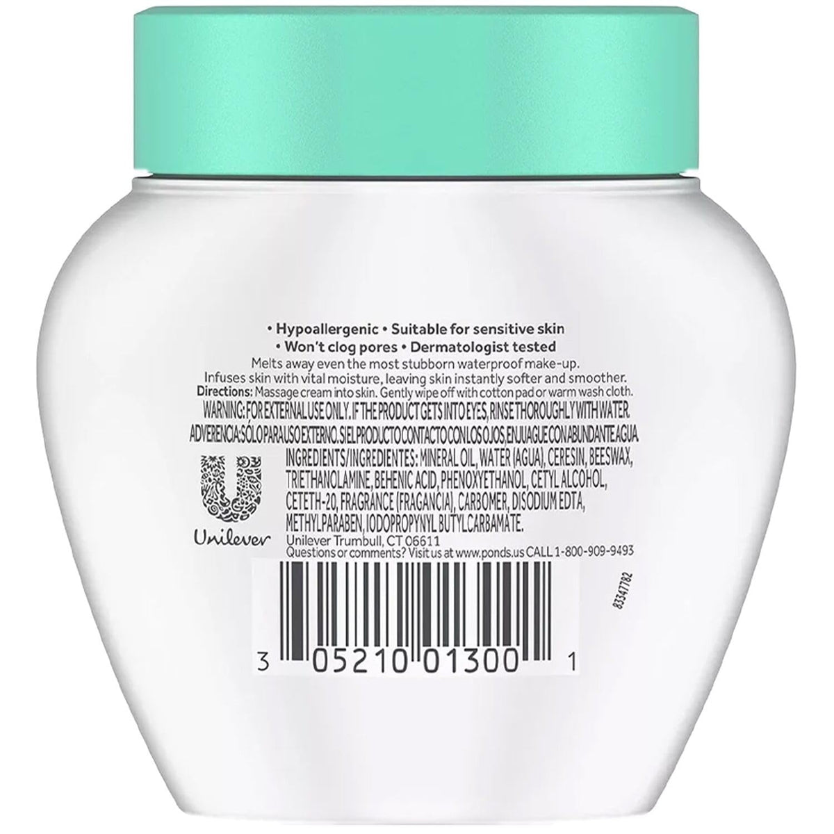 POND'S cold cream twin pack displayed together, value and portability benefit