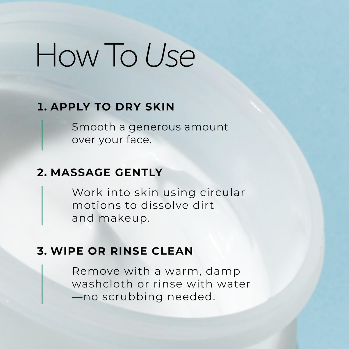 POND'S cold cream being wiped off with washcloth for soft skin finish