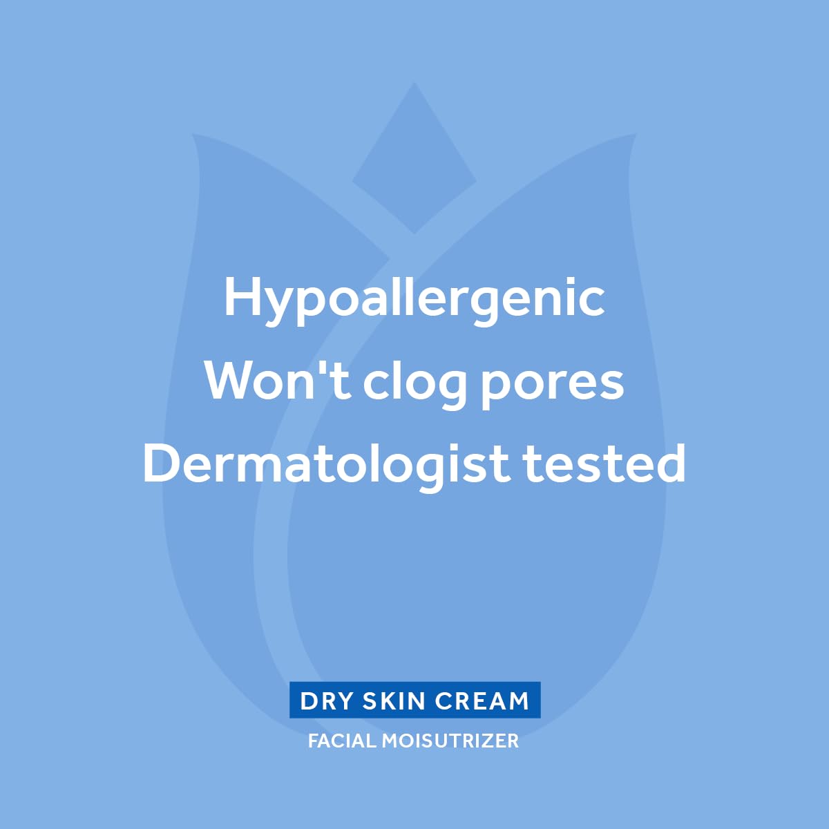 POND’S ingredients label close-up highlighting dermatologist-tested benefit