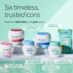 POND’S jar inside travel bag for on-the-go hydration convenience