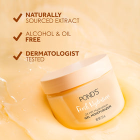 POND'S open jar with gel visible for quick product inspection and freshness