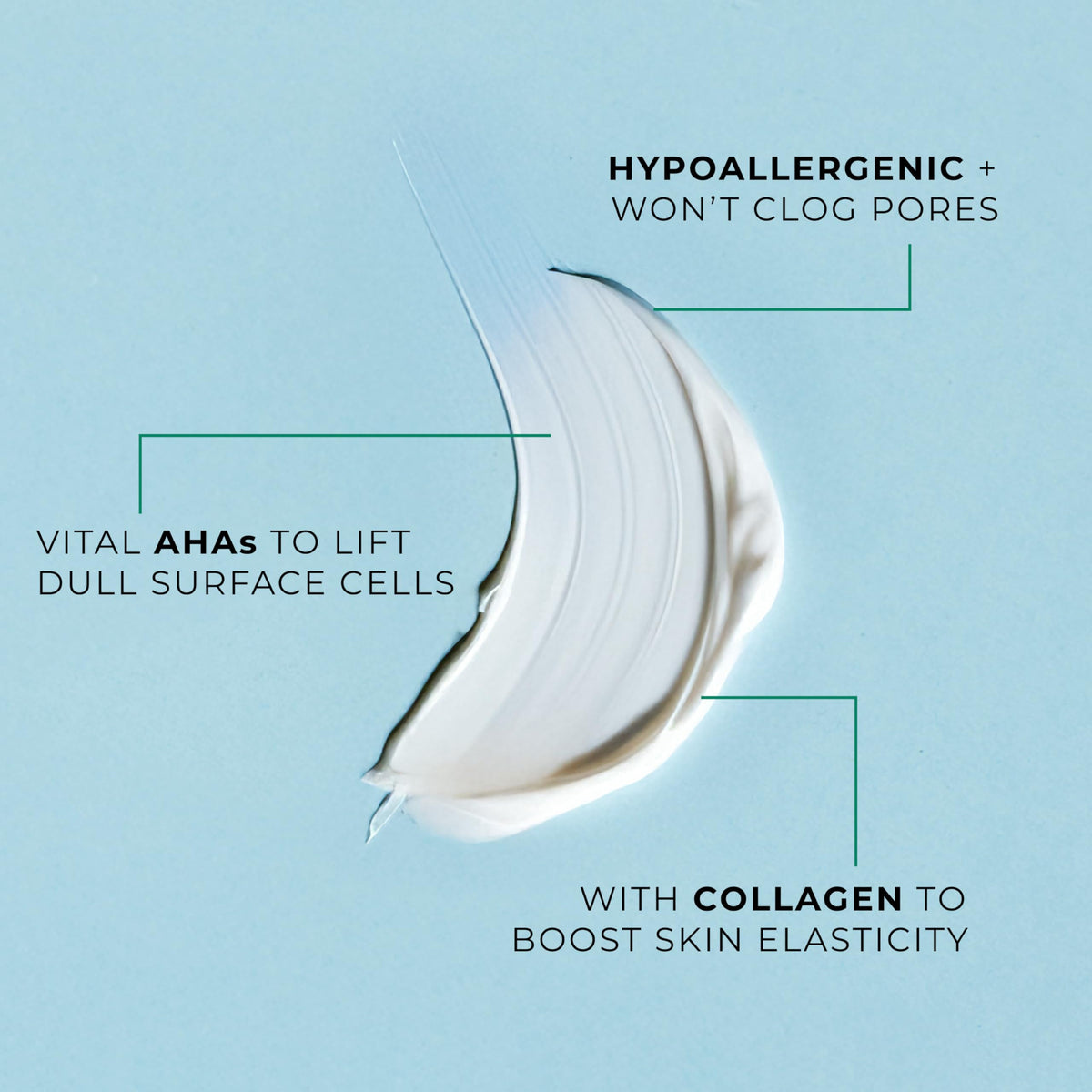 POND’S open jar top view showing creamy formula that hydrates skin